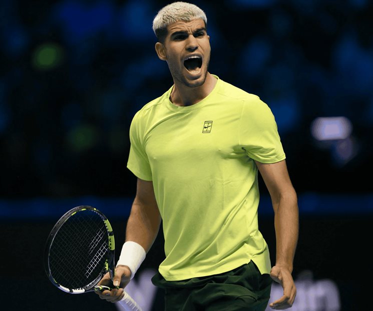 Debut victorioso de Alcaraz en Turín