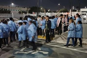 Evacuan a 500 trabajadores de empresa