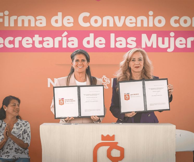 Firman convenio en apoyo a las mujeres Firman convenio en apoyo a las mujeres