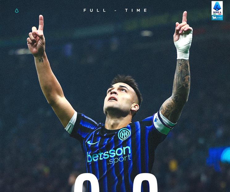 Gana Inter y lideran en Serie A