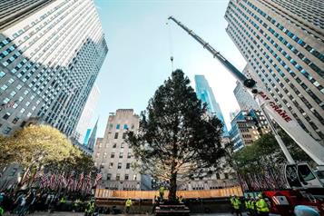 Llega Árbol de Navidad del Centro Rockefeller a Manhattan