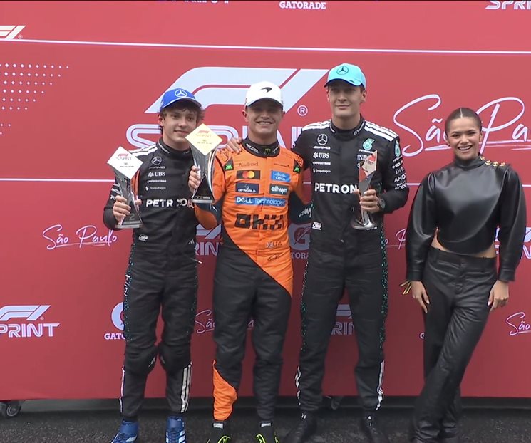 Gana Norris sprint de Brasil en F1