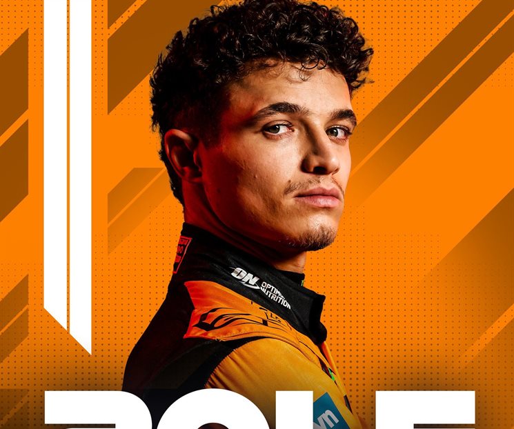 Logra Norris pole para GP de Brasil Logra Norris pole para GP de Brasil