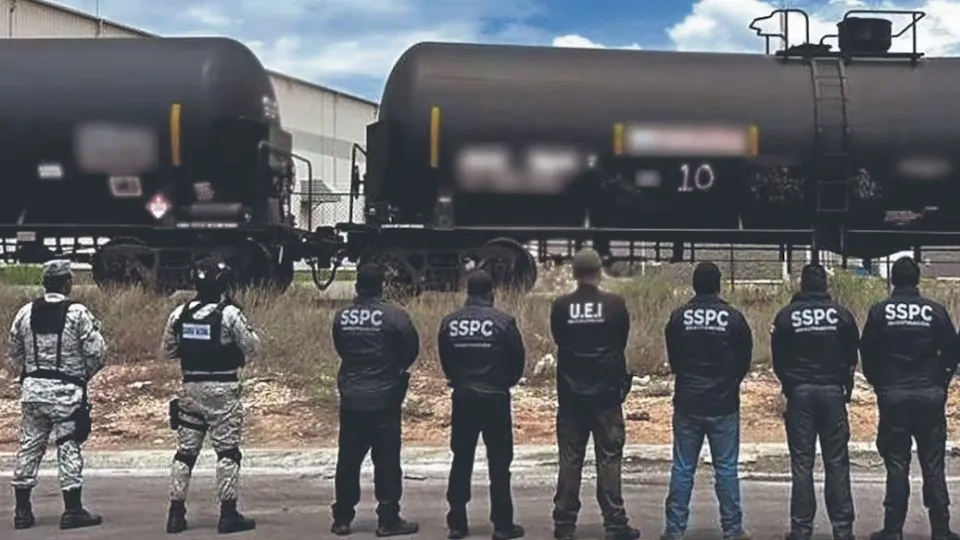 Reportan huachicol viajando en tren; 247 robos en 6 años Reportan huachicol viajando en tren; 247 robos en 6 años