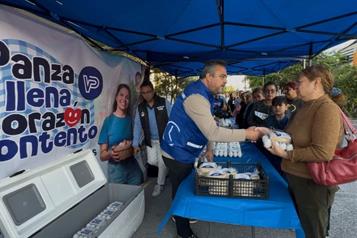 Impulsa Victor Pérez programa Panza llena corazón contento