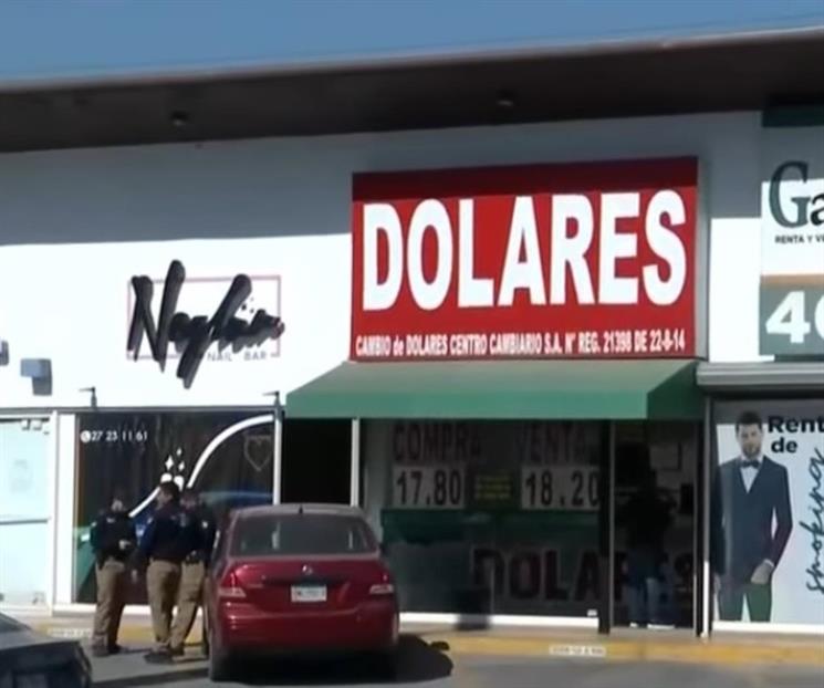 Roban un millón de pesos en casa de cambio en Monterrey