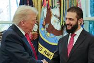 Recibe Trump al presidente de Siria en histórica cita