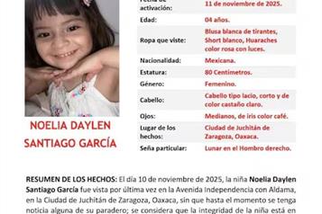 Hallan sin vida a ni&ntilde;a de 4 a&ntilde;os desaparecida tras agresi&oacute;n armada