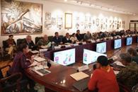 Se reúne Sheinbaum con su gabinete; da seguimiento al Plan Michoacán