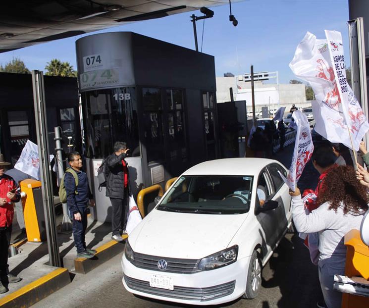 Centistas darán paso libre en casetas de Chalco, Tlalpan y San Marco