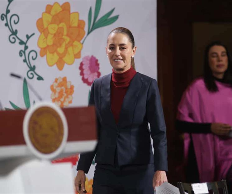 Sheinbaum niega visitar a AMLO durante su gira