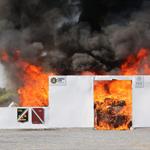 Incineran 371 kilos de drogas