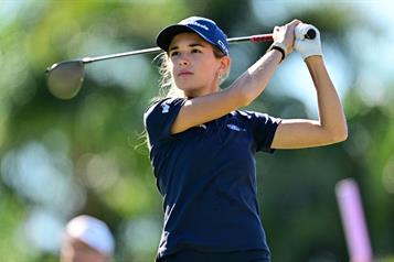 Kai Trump termina última en su debut