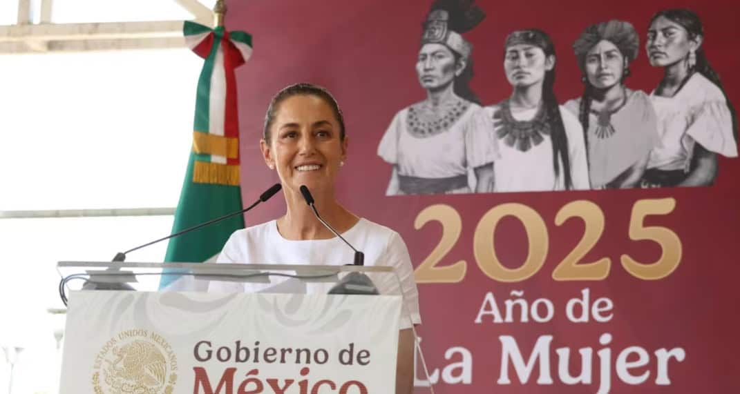 Desde Campeche, Sheinbaum asegura que a México le ha ido bien