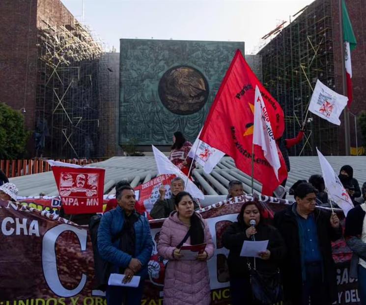 Levanta CNTE plantón en San Lázaro