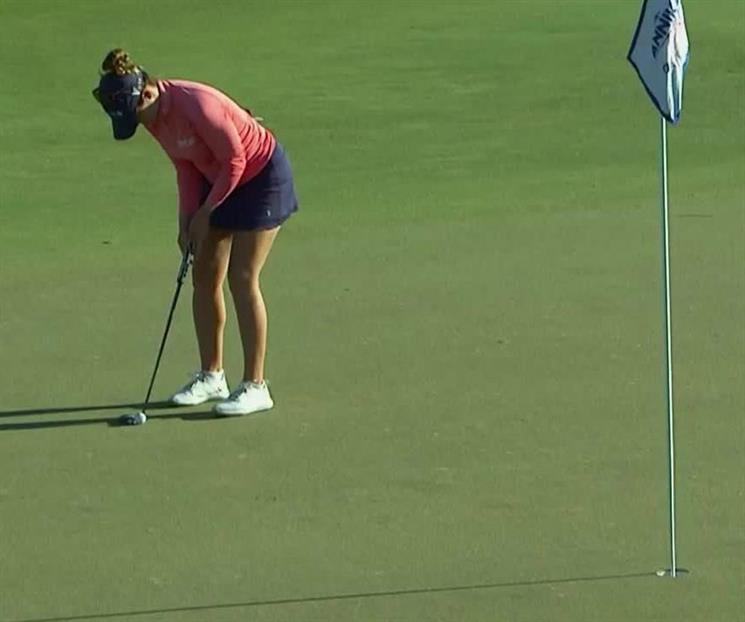 Gaby López marcha quinta en el The Annika