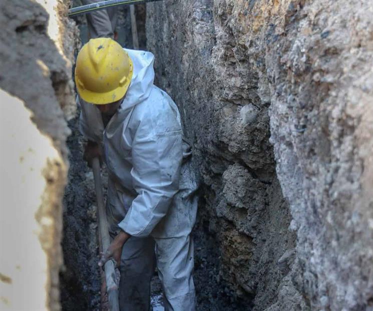 Concluye AyD modernización de 180 metros de drenaje sanitario Concluye AyD modernización de 180 metros de drenaje sanitario