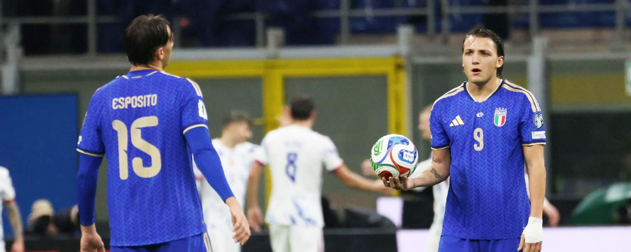 Tendrá Italia qué jugar el playoff