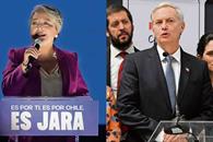 Disputarán Jara y Kast la presidencia de Chile en una segunda vuelta Disputarán Jara y Kast la presidencia de Chile en una segunda vuelta