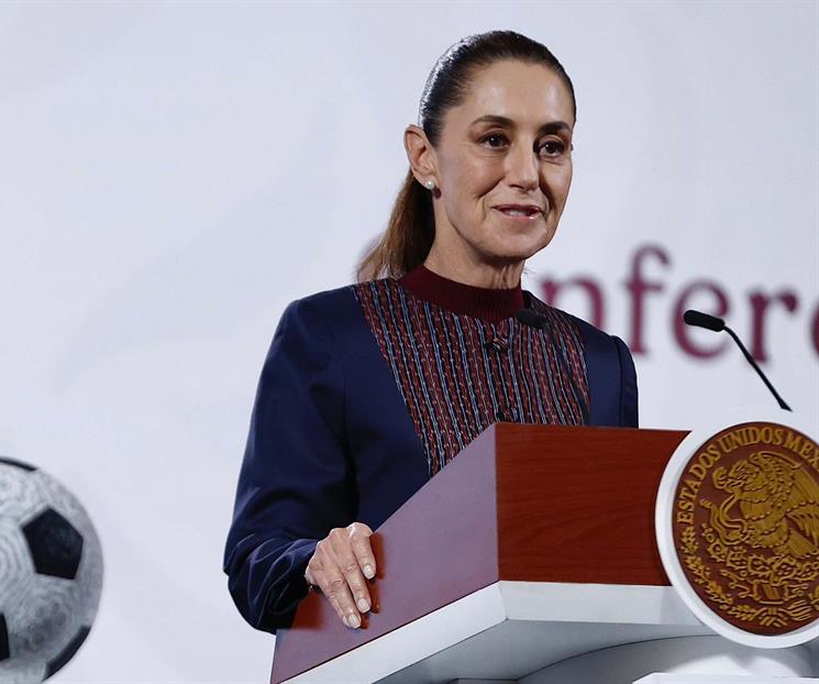 Sheinbaum presenta actividades del Mundial Social