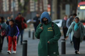 Frente frío 15 provocará caída de aguanieve o nieve en México