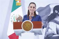 Asegura Sheinbaum que no se va a rajar nunca Asegura Sheinbaum que no se va a rajar nunca