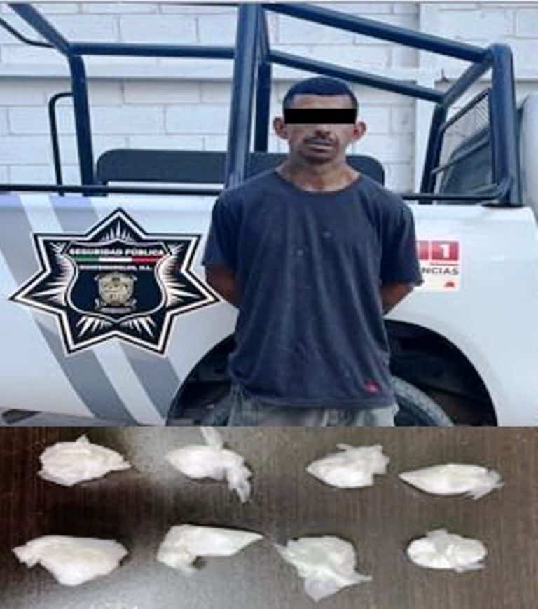 Elementos de la Secretaria de Seguridad Pública de Montemorelos, lograron la detención de un hombre que fue involucrado en el robo de un lote de celulares, en un área comercial frente a Bodega Aurrera.