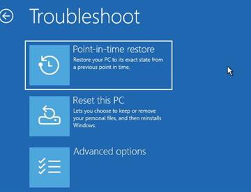 Nuevas herramientas para recuperar Windows 11 de fallos graves