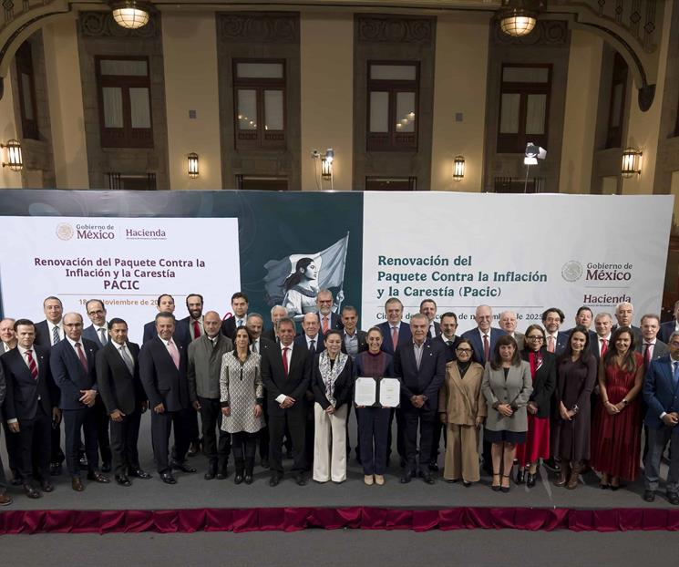 Celebra Sheinbaum renovación del Pacic