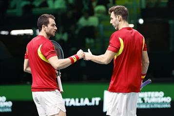 Avanza España a la semifinal de la Copa Davis 