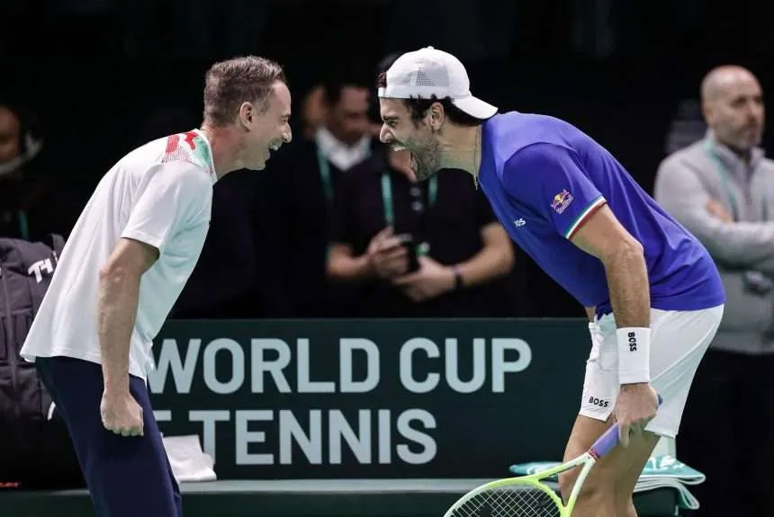 Avanza Italia a semifinal de la Copa Davis 