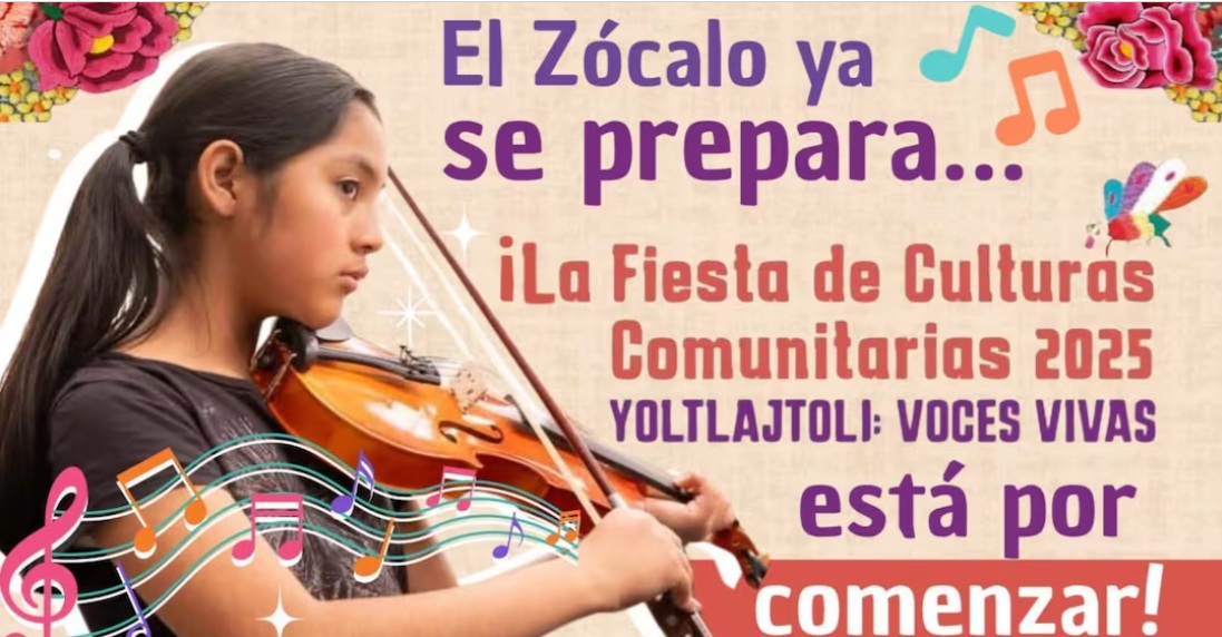 Anuncian Fiesta de Culturas Comunitarias 2025