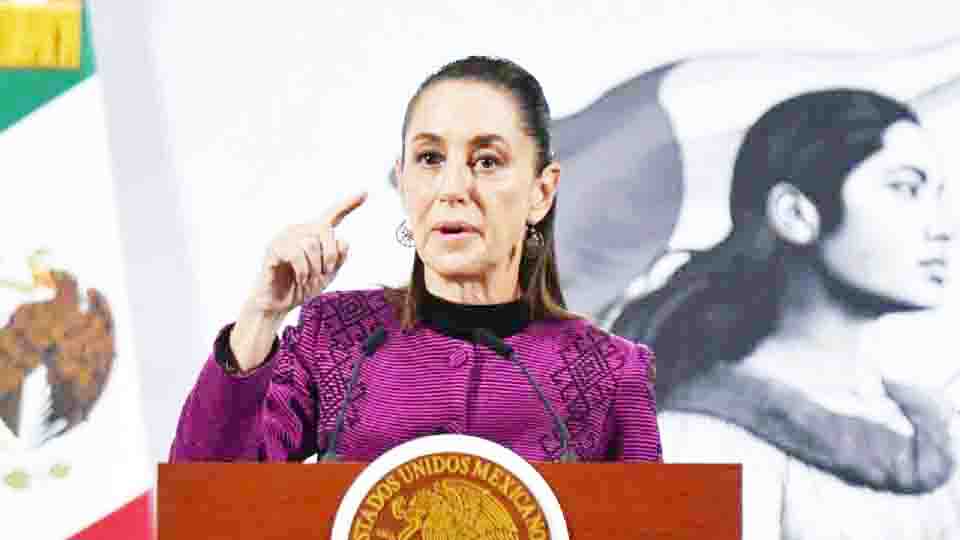 No hay represión contra los detenidos: Sheinbaum