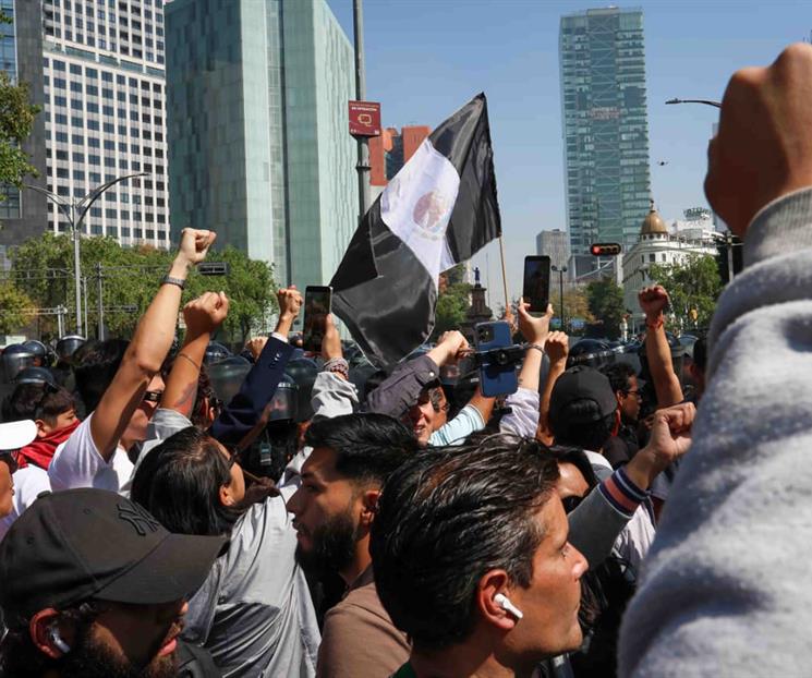 Marcha de la Generación Z avanza al Zócalo