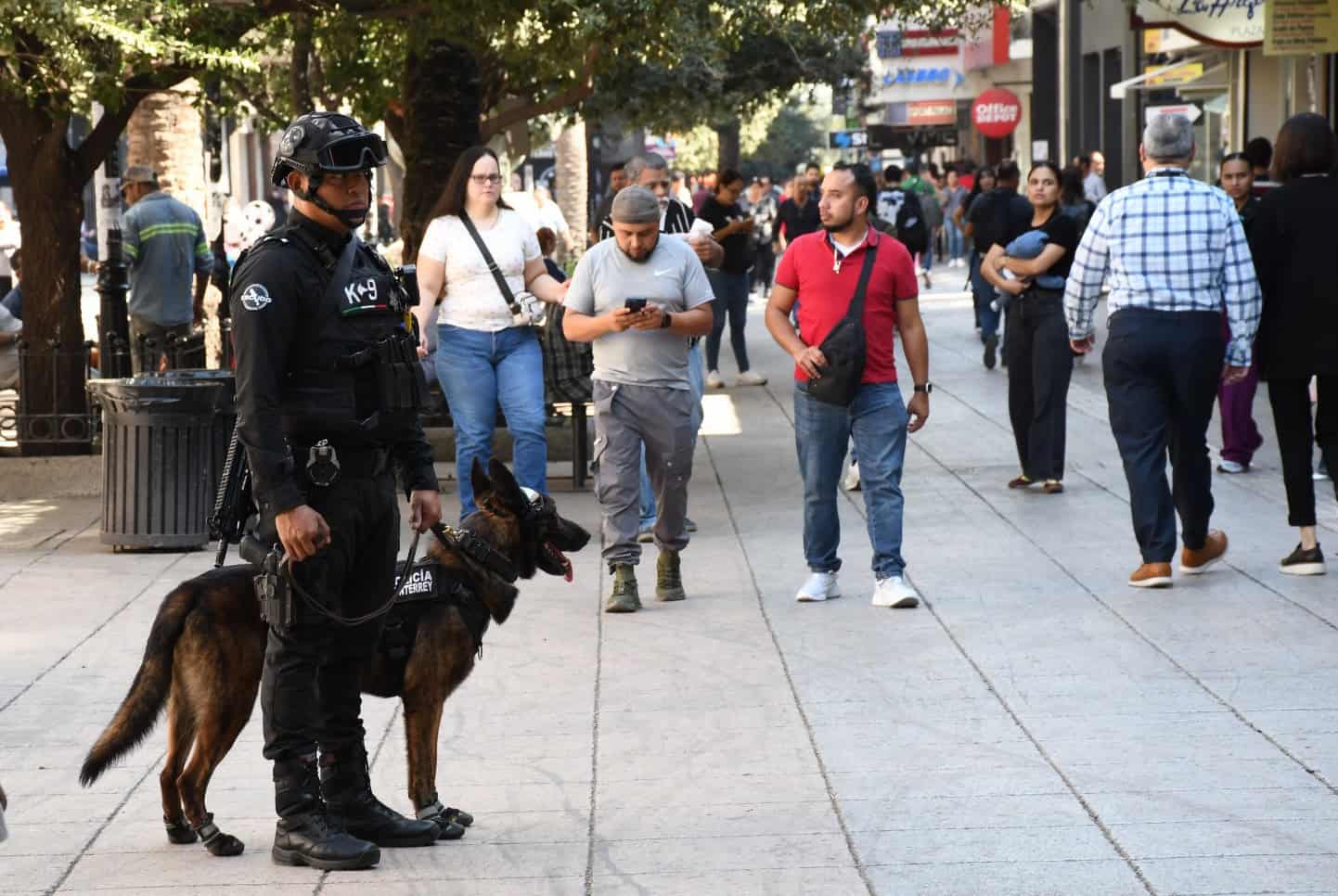 La Policía de Monterrey informó que el operativo del Buen Fin que implementaron, terminó con un saldo blanco.
