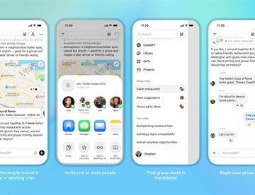 ChatGPT libera sus nuevos chats grupales para todos, y gratis