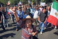 Hay poquita gente porque también nos metieron miedo: Estudiante Hay poquita gente porque también nos metieron miedo: Estudiante