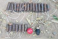 Aseguran 146 explosivos artesanales en Sinaloa