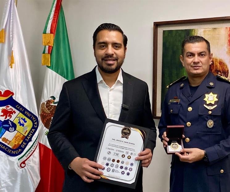 Reconocen a fuerzas del orden y seguridad de Santa Catarina Reconocen a fuerzas del orden y seguridad de Santa Catarina