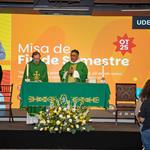 Misa de fin de semestre refuerza compromiso espiritual y académico