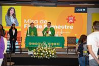 Misa de fin de semestre refuerza compromiso espiritual y académico Misa de fin de semestre refuerza compromiso espiritual y académico