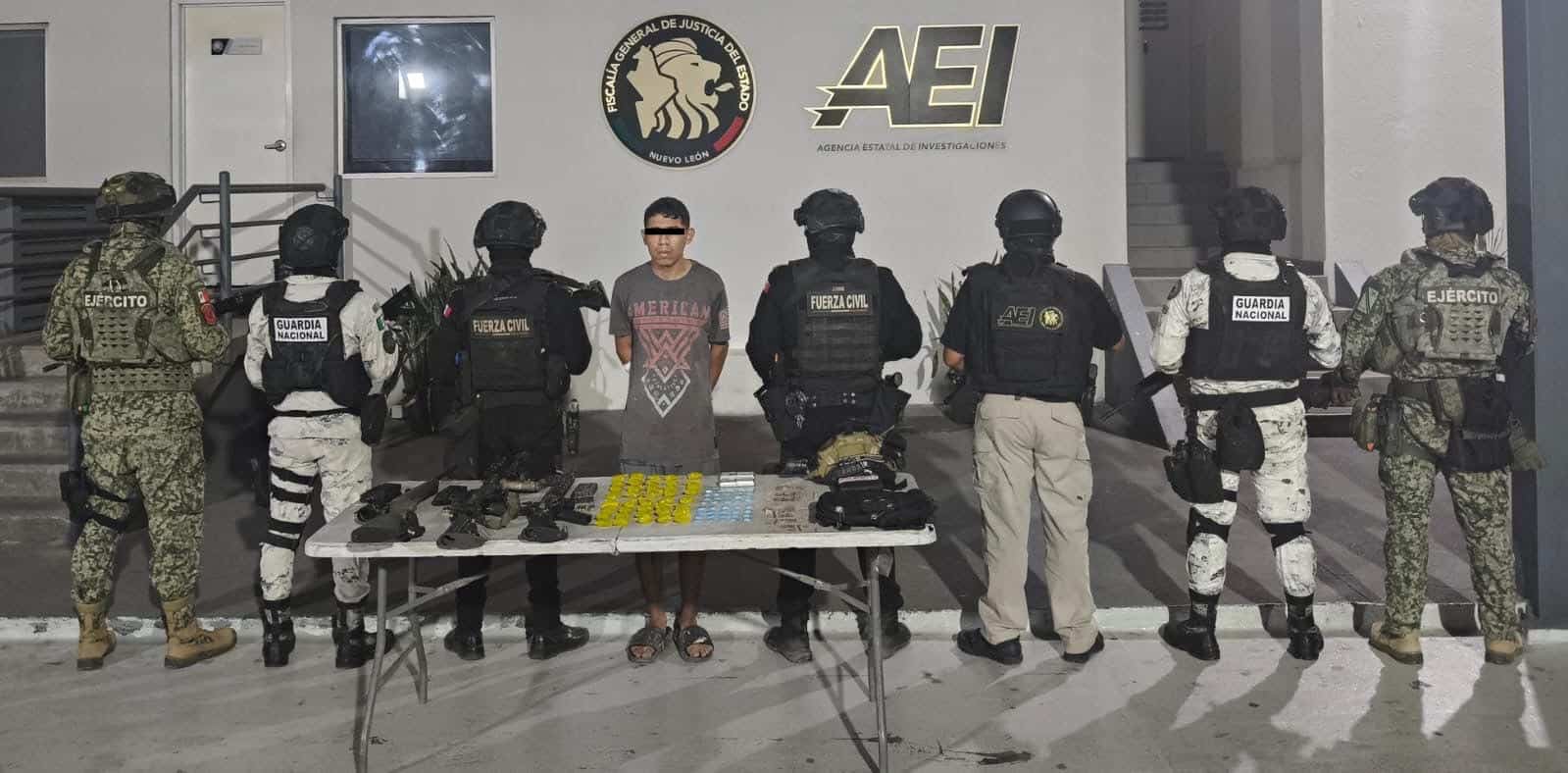 Durante un operativo policiaco realizado en el municipio de Cerralvo, elementos del llamado Grupo de Coordinación, lograron la capturar dos hombres y una menor, que son relacionados con varios hechos delictivos de alto impacto en la región.