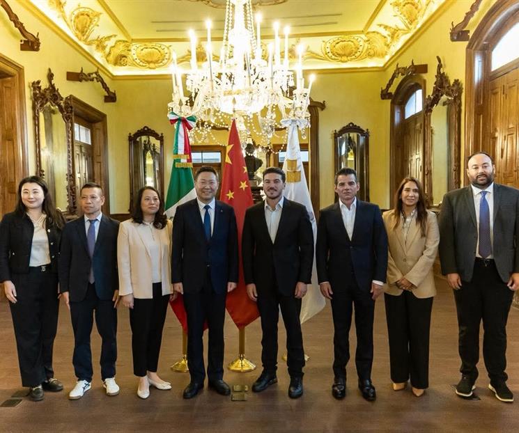 Se reúne gobernador con el embajador de China