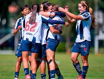 Van Rayadas Sub-19 por reacción y título