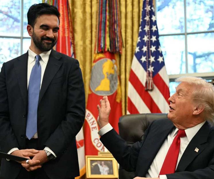 Tras reunión promete Mamdani trabajar junto con el republicano Tras reunión promete Mamdani trabajar junto con el republicano