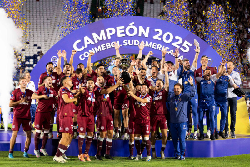 Se corona Lanús en la Copa Sudamericana Se corona Lanús en la Copa Sudamericana