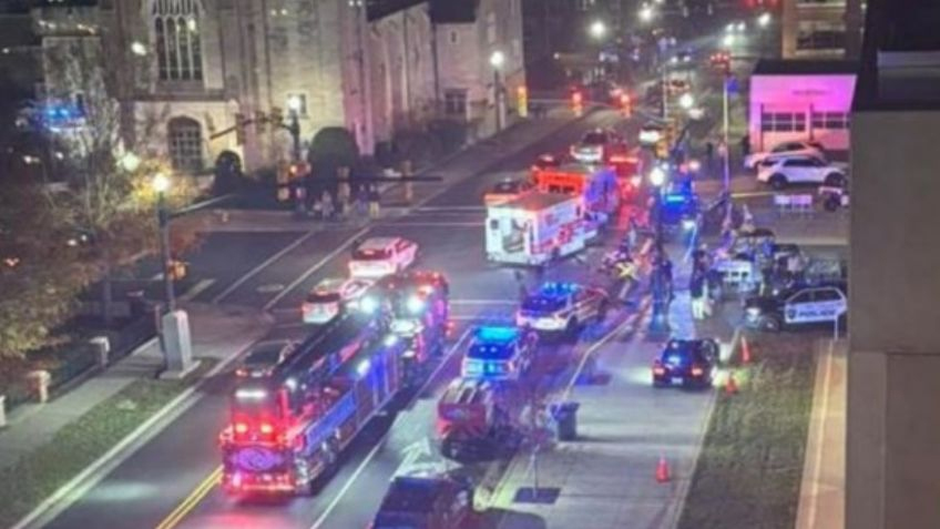 Deja tiroteo durante encendido del árbol de Navidad cuatro heridos