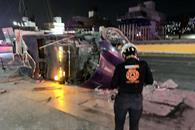 Impacta a camión de Bomberos