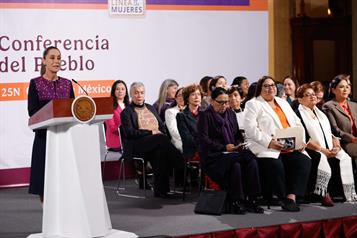 Apoyan a gobierno de Sheinbaum en combate a violencia a mujeres