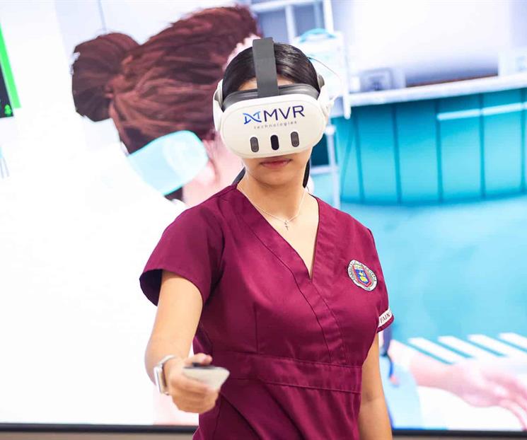 Realidad virtual transforma la enseñanza de la enfermería en la UANL